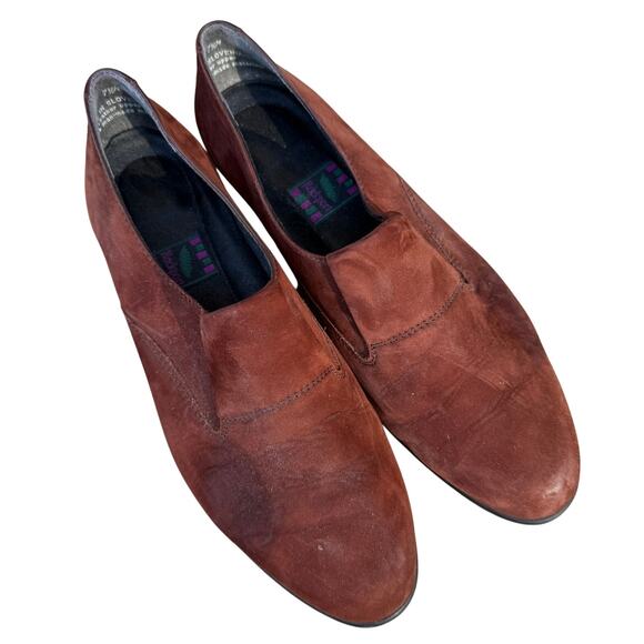 Vintage Rockport Comfort Loafers - Brown Suede, Size 7W - Picture 4 of 7